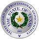 Texas Board of Professional Geoscientists seal